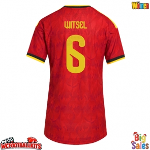 Belgium Axel Witsel #6 Replica Home Stadium Shirt for Women World Cup 2026 Short Sleeve